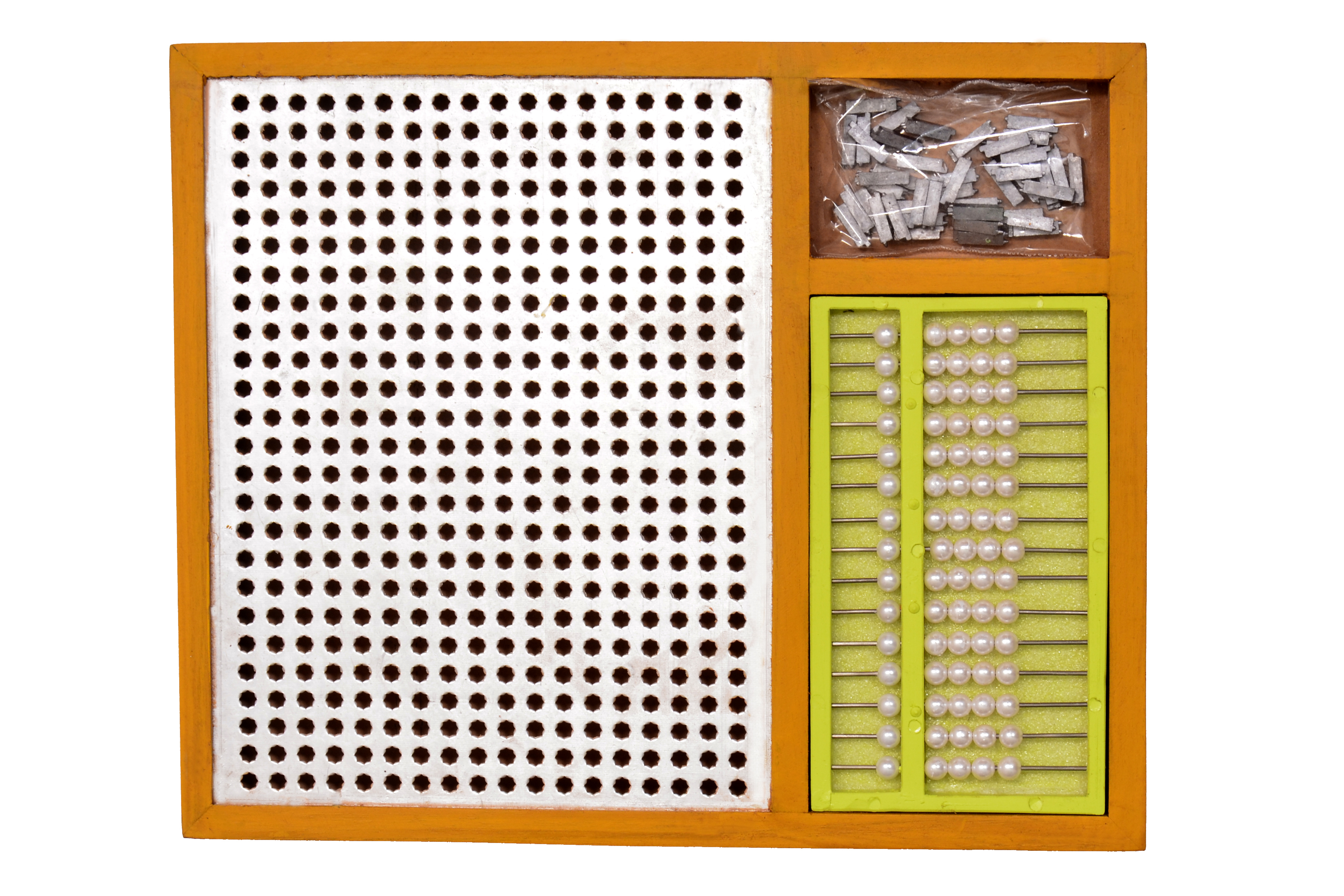 Combined Arithmetic & Abacus frame